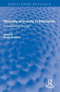 Cover image for Diversity and Unity in Education