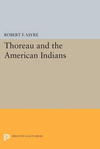 Cover image for Thoreau and the American Indians