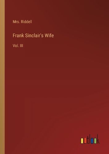 Cover image for Frank Sinclair's Wife