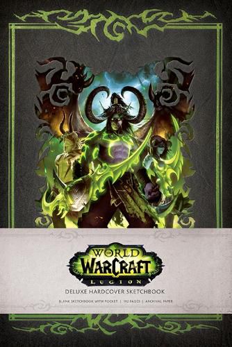 Cover image for World of Warcraft: Legion Hardcover Blank Sketchbook