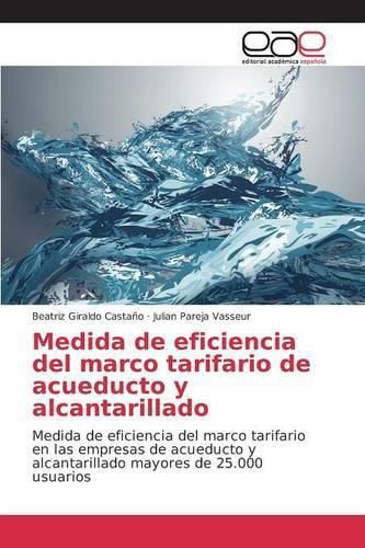 Medida de eficiencia del marco tarifario de acueducto y alcantarillado