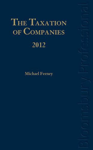 Cover image for The Taxation of Companies 2012