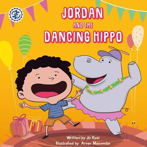 Cover image for Jordan and the Dancing Hippo: Rhyming Picture Book for Beginners and Early Readers