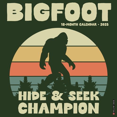 Cover image for Bigfoot 2026 12 X 12 Wall Calendar