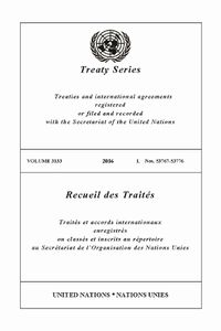 Cover image for Treaty Series 3133 (English/French Edition)