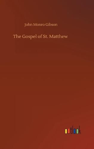 Cover image for The Gospel of St. Matthew