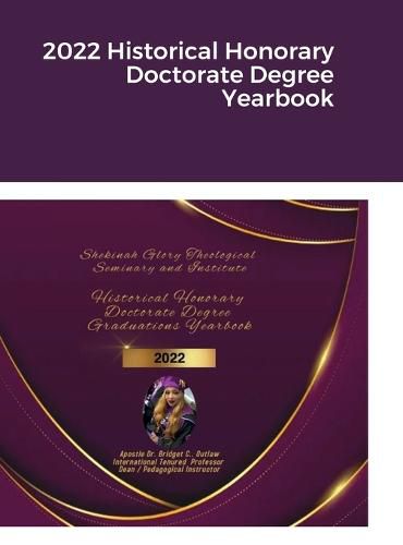 Cover image for 2022 Historical Honorary Doctorate Degree Yearbook