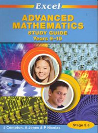 Cover image for Excel Advanced Mathematics Study Guide Years 9-10