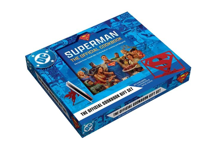 Cover image for DC: Superman: The Official Cookbook and Stand Gift Set