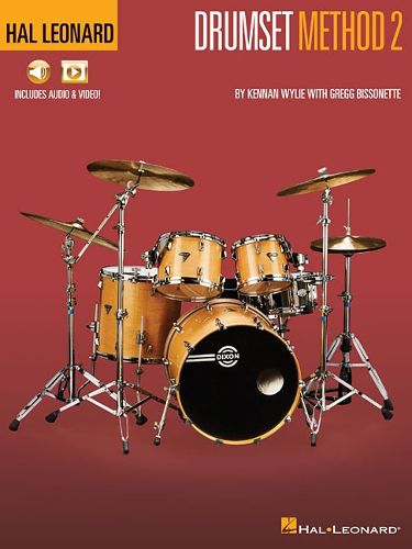 Cover image for Hal Leonard Drumset Method - Book 2