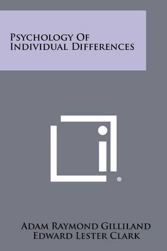 Cover image for Psychology of Individual Differences