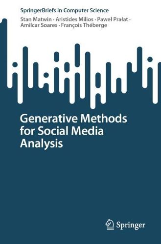 Cover image for Generative Methods for Social Media Analysis