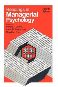 Cover image for Readings in Managerial Psychology