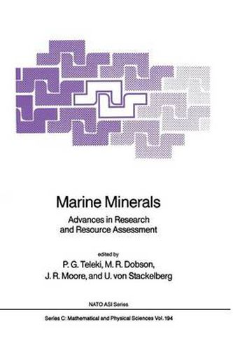 Cover image for Marine Minerals: Advances in Research and Resource Assessment