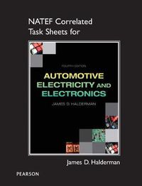 Cover image for NATEF Correlated Task Sheets for Automotive Electricity and Electronics