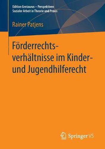Cover image for Foerderrechtsverhaltnisse Im Kinder- Und Jugendhilferecht