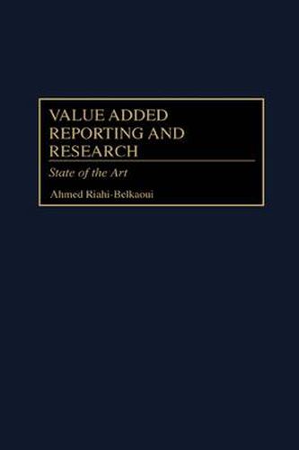 Cover image for Value Added Reporting and Research: State of the Art