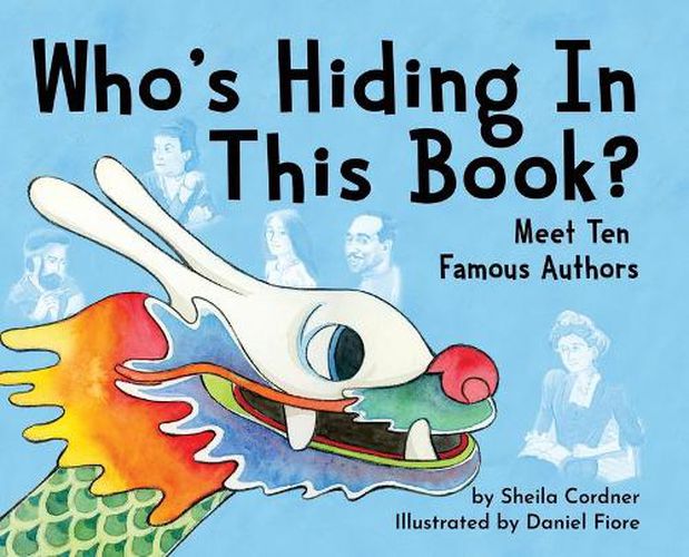 Cover image for Who's Hiding In This Book?: Meet 10 Famous Authors