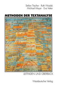 Cover image for Methoden der Textanalyse