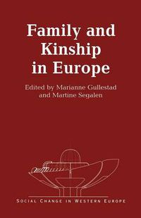 Cover image for Family and Kinship in Europe