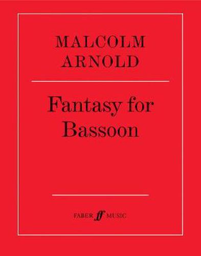 Cover image for Fantasy for Bassoon