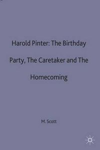 Cover image for Harold Pinter: The Birthday Party, The Caretaker and The Homecoming