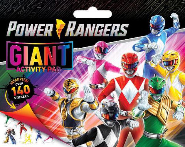 Cover image for Power Rangers: Giant Activity Pad (Hasbro)