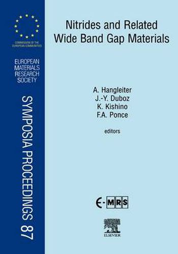 Cover image for Nitrides and Related Wide Band Gap Materials