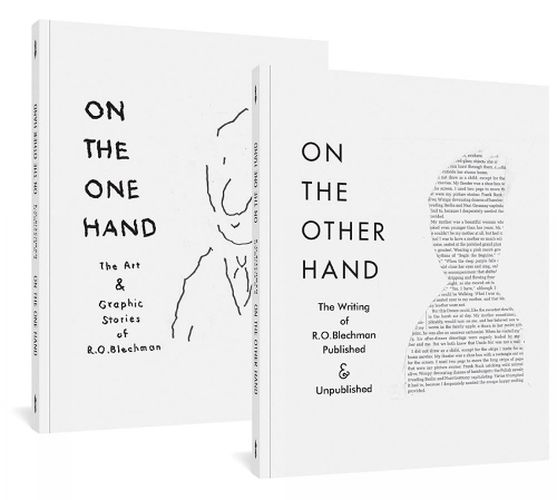 Cover image for On The One Hand/on The Other Hand: The Art and Graphic Stories of R. O. Blechman / The Writing of R. O. Blechman Published and Unpublished