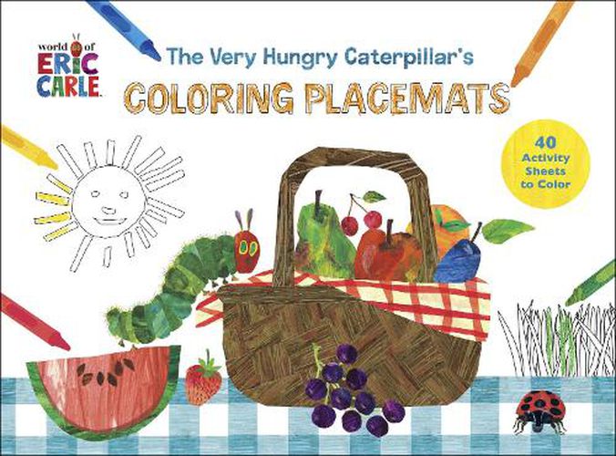 The Very Hungry Coloring Placemats