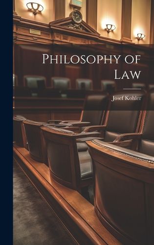 Cover image for Philosophy of Law