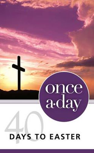 Cover image for NIV, Once-A-Day 40 Days to Easter Devotional, Paperback