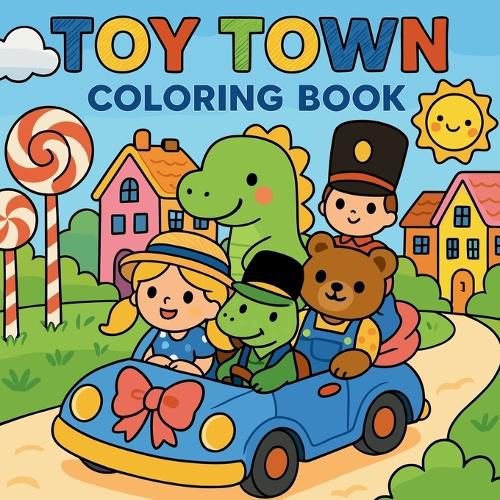 Cover image for Town Toy - Coloring Book