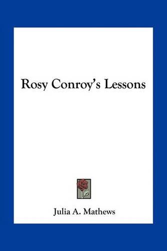 Rosy Conroy's Lessons