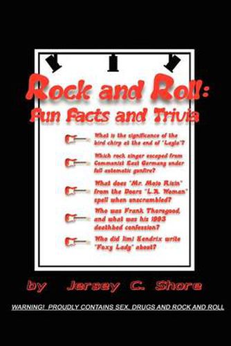 Cover image for Rock and Roll: Fun Facts and Trivia