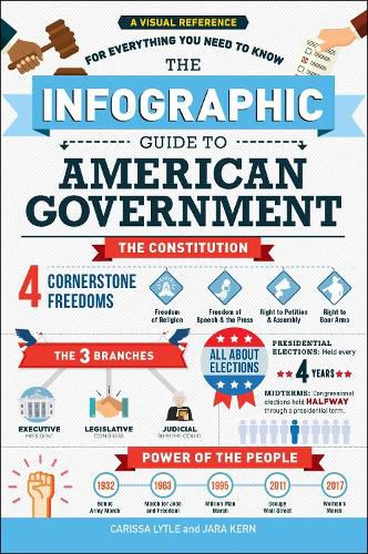 Cover image for The Infographic Guide to American Government: A Visual Reference for Everything You Need to Know