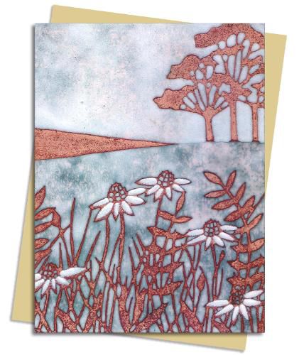 Cover image for Janine Partington: Copper Foil Meadow Scene Greeting Card Pack