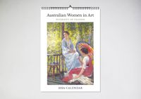 Cover image for Australian Women In Art 2024 Wall Calendar