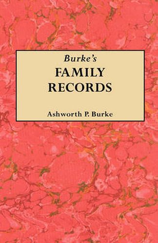 Cover image for Burke's Family Records