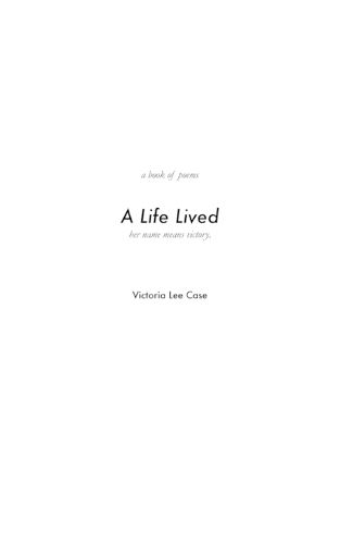 Cover image for A Life Lived
