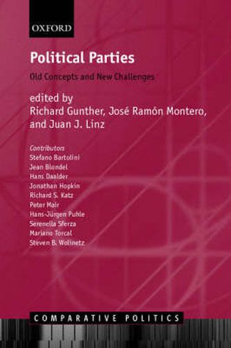 Cover image for Political Parties: Old Concepts and New Challenges