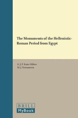 Cover image for The Monuments of the Hellenistic-Roman Period from Egypt