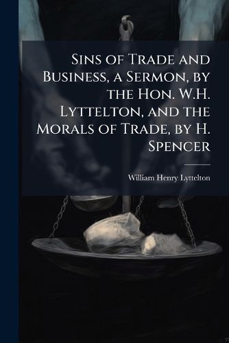 Cover image for Sins of Trade and Business, a Sermon, by the Hon. W.H. Lyttelton, and the Morals of Trade, by H. Spencer