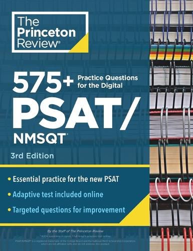 Cover image for 575+ Practice Questions for the Digital PSAT/NMSQT, 3rd Edition