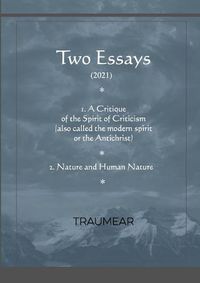 Cover image for Two Essays