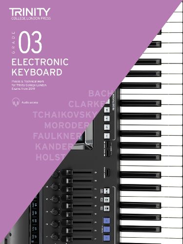 Cover image for Electronic Keyboard Exam Pieces & Technical Work 2019-2022: Grade 3