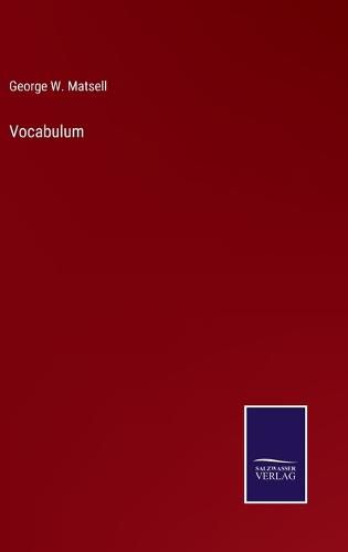 Cover image for Vocabulum