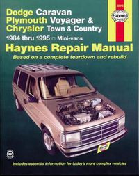 Cover image for Dodge Caravan, Plymouth Voyager & Chrysler Town & Country Mini-Vans (84 - 95)