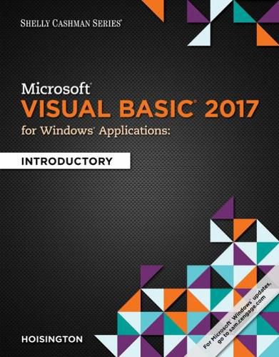 Cover image for Microsoft Visual Basic 2017 for Windows Applications: Introductory