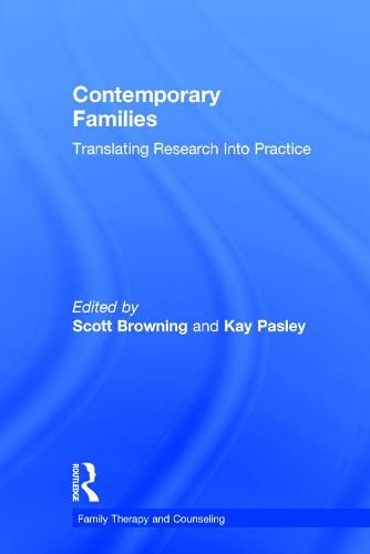 Cover image for Contemporary Families: Translating Research Into Practice